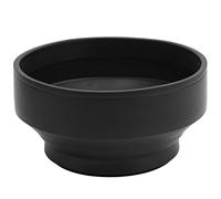 Taidda Parasol de Lente de Cámara 3 en 1 para Evitar la Luz Dispersa, Proteger la Lente del Polvo, Adecuado para Telefoto/estándar/Gran Angular Goma+Metal 5" (62mm)