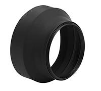 Taidda Parasol de Lente de Cámara 3 en 1 para Evitar la Luz Dispersa, Proteger la Lente del Polvo, Adecuado para Telefoto/estándar/Gran Angular Goma+Metal 5" (77mm)