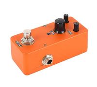 Taidda Pedal de Sonido de Guitarra Eléctrica, Mini Pedal de Modulación de Frecuencia Ajustable para Preferencias Individuales, Diseño Portátil (Retraso naranja)