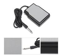 Taidda Pedal de Sostenido para Teclado Electrónico, Amortiguador de Silicona Duradero para Piano, Mejora el Rendimiento, para Amantes del Piano (WHITE)