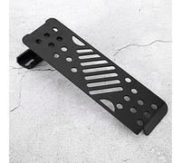 Taidda Pedal Muerto para Reposapiés Izquierdo Apto para JL 18-19, Panel de Protección de Aleación de Aluminio, Alivia la Fatiga de Las Piernas, Apto para Conductor de Automóvil, 2