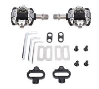 Taidda Pedales Automáticos para Bicicleta, Aleación de Aluminio, Nailon, Diseño Ligero de Bloqueo Automático con Rodamiento Integrado para Ciclismo de Montaña y Ciclismo Al Aire