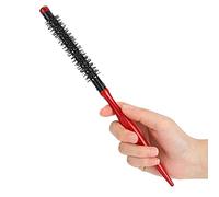 Taidda Peine Rodillo con de Madera para Suavizar los Dientes, Cerdas de Nailon, Cepillo para Peinar el Cabello, para el Cuidado del Cabello, Rojo, 12 Pulgadas, para Uso Personal (9)