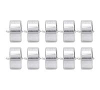 Taidda Peso de Calibración de Metal 50 G para Experimentos de Física 10 Piezas para Escuelas Secundarias Generales, Escuelas Secundarias Técnicas