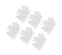 Taidda Pinza para el Pelo para Evitar Resbalones, Sujeción Fuerte, Elegante Abrazadera de Plástico Transparente para Mujeres y Niñas, 12 Piezas para Lavarse la Cara, Maquillaje, Aseo Matutino