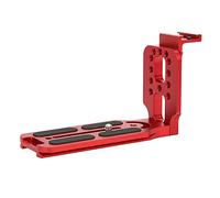 Taidda Placa de Liberación Rápida Universal en Forma de L de Metal con Soporte de Zapata para Cámara SLR, Resistente y Duradera, Disparo Horizontal y Vertical, para Entusiastas de la Fotografía,