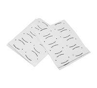 Taidda Plantillas de Sombra de Ojos para Delineador de Ojos, Herramienta Profesional de Maquillaje Rápido para una Apariencia de Glamorosa, 24 Pegatinas para Maquilladores y Principiantes, Material
