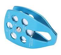 Taidda Polea de Cuerda de Aluminio de Polea única Grande para Exteriores, de Placa Lateral Deslumbrante para Montañismo, Escalada en Roca, Supervivencia, 1 de Aluminio de Aviación 7075