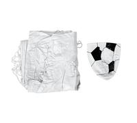 Taidda Portería de Fútbol Inflable con Pelota, Red de Fútbol Portátil de PVC para Práctica en el Patio Trasero, Entrenamiento para Niños y Jóvenes, Fácil Instalación, Resistente Al