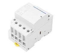 Taidda Potente Contactor de CA Doméstico 4P 40A 24V/230V 50/60Hz para Fácil Montaje, Adecuado para Uso Doméstico Plástico + Metal (AC230V)
