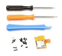 Taidda Precise QM2107100 Tarjeta de Ranura de Repuesto para Tarjeta de Memoria con Herramientas para Ranura para de Memoria del Interruptor - Tablero Amarillo Duradero para Reparación - Adecuado