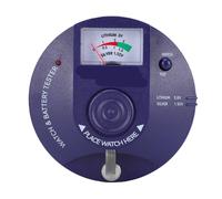 Taidda Probador Analizador de Baterías de Relojes de Cuarzo con Indicador LED y Alarma Sonora para Reparación de Relojes.