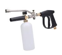 Taidda Pulverizador de Espuma con Cañón de Espuma, de 4000 PSI de Capacidad de 1 Litro con Interfaz de 2 Conectores y Boquilla de 1/4 de Pulgada, Ideal para Motocicletas, Automóviles, Camiones, SUV,