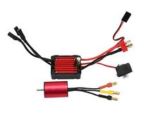 Taidda RC Motor ESC Set, RC Motor ESC Set Universal 4500KV 2030 Motor & KS25A Combo ESC sin escobillas a Prueba de Agua con Hoja de Acero al silicio Ultrafino para RC Model