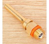 Taidda Reemplazo de Boquilla de Pistola de Pegamento con Punta de Cobre de, Flujo de Pegamento Suave para Espacios Estrechos de 50/70mm para Entusiastas del Bricolaje (boca extendida de 50 mm)