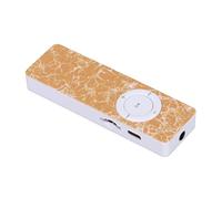 Taidda Reproductor de Música MP3 HiFi Portátil de 64 GB para Correr, Reproductor de MP3 Compacto y Portátil para Novelas, Compatible con Tarjeta de Memoria, Material ABS (E)