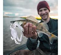 Taidda Señuelo de Pesca, Cebo Suave de Cangrejo Artificial para Atraer Peces, 2 uds., Accesorios para Aparejos de Pesca para Entusiastas de la (2#)