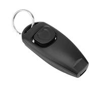 Taidda Silbato de Entrenamiento para Perros, Clicker, Ayuda de Obediencia Suave para Entrenador de Cachorros y Gatos (Rojo), 1 Paquete (Black)