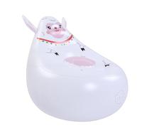 Taidda Silla Inflable para Niños, Lindo Diseño en Forma Animal para Niños, Material PVC Suave y Agradable para Piel Válvula de Aire para un Inflado Rápido, para Acampar Interiores