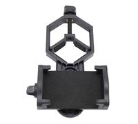 Taidda Soporte para Adaptador de Teléfono Inteligente para Telescopio Ángulo de Visión Optimizado Fácil Control de Perilla para Observación Astronómica y Microexploración Ligero y Resistente para