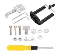 Taidda Soporte para teléfono para transmisor, Soporte de montaje para teléfono soporte de montaje ajustable para teléfono de 5.5 pulgadas para transmisor Flysky FS-i6 FS-I6