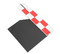 Taidda Tablero de Claqueta de Película, Tablero de Densidad Premium, Escena de Acción Magnética, Aplauso para Producción de Vídeo, Editor Negro/25x18cm (Rojo)