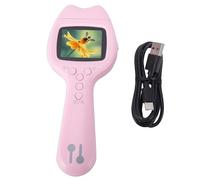 Taidda Taidda Microscopio Digital de Mano, Pantalla de 2,0 Pulgadas, Aumento óptico de 500X, Zoom Digital de 5X con Cámara de 2MP, Vídeo 1080P, para Niños, Adultos, Estudiantes, Exploración (Pink)