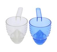 Taidda Taza Medidora Transparente con Embudo Evita Derrames para una Extracción Fácil y Precisa Ideal para Ingredientes y Suplementos Material ABS Resistente para una Limpieza sin Esfuerzo