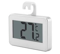 Taidda Termómetro Digital para Frigorífico y Congelador con Pantalla LCD Grande para Uso Doméstico en la Cocina - Soporte Ajustable e Imán para Frigorífico - Material ABS Seguro