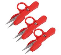 Taidda Tijeras de Hilo Alisadoras de Acero Inoxidable de Fácil Corte para Suministros de Costura para el Hogar 3 Piezas