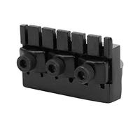 Taidda Tuerca de Bloqueo Negra para Guitarra Eléctrica, Aleación de Zinc Resistente a la Corrosión con Juego de Tornillos de Llave para Guitarristas sin Cabeza