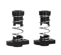 Taidda Tuerca de Resorte Antirretroceso Kit POM Mejorado Elimina Espacios para Impresora 3D Varilla Roscada T8 8mm Plomo Negro para Entusiastas de CR10/Ender-3 Material: POM