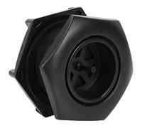 Taidda Válvula de Drenaje Negra de PVC Duradera, Resistente para Barcos Inflables, Accesorio de Kayak de Pesca para Navegantes, Material de PVC