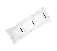 Taidda Wing Chun Bolsa de de Lona para Entrenamiento de Boxeo Muay Thai Sanda, Bolsa de Boxeo de Pared Vacía Duradera para Estudiantes de Kung Fu, Color Beige Claro S 15.7 X 10.2 Pulgadas (3