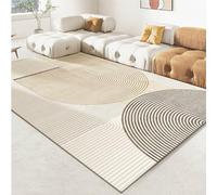 Taidianolp Alfombras cuadradas modernas, marrón, amarillo, crema, 1,2 m x 1,2 m, dormitorio de adultos