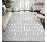 Taidianolp Alfombras grandes de 2 x 2,8 m, diseño geométrico gris neutro, estampados modernos, gris, 200 x 280 cm, alfombras lavables para sala de estar, dormitorio, apartamento