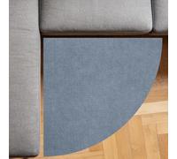 Taidianolp Personalized Corner Rugs Customized Pattern,Blue-Grey Decorative Corner Sofa,Custom,150 x 150 cm,Modern Bedroom Contemporary Living Room Rug Throw Mat,