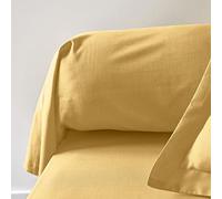 Taie de traversin TODAY Essential - 45 x 185 cm - 100% Coton uni - Ocre