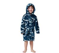 Taigood niña Traje bebé niños Sudadera con Capucha Batas niño Suave Albornoces Pijamas Ropa de Dormir para niños océano Ballena