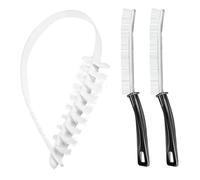 TAIHOBO 3 Piezas Cepillo de Limpieza para Lavadora de Tambor, Cepillo Limpieza Hogar Cepillo para Limpiar Juntas, Cepillos Limpieza para Aire Acondicionado, Radiadores, Frigoríficos y Fregadero