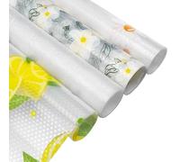 TAIHOBO Protector Cajones Cocina 30×400cm, Tapete Antimoho Nevera EVA, Protector Cajon Antideslizante Non Adhesivo, Protector Armarios Cocina Impermeable Reutilizable, para Estanterías Frigoríficos