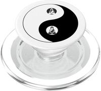 Taiji Yoga Qi Gong Tao Signo Símbolo Yin Yang Buddha PopSockets PopGrip para MagSafe