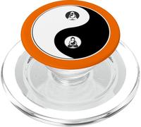 Taiji Yoga Qi Gong Tao Signo Símbolo Yin Yang Buddha PopSockets PopGrip para MagSafe