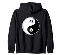 Taiji Yoga Qi Gong Tao Signo Símbolo Yin Yang Buddha Sudadera con Capucha