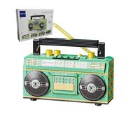 TAIKONLAB Juego de bloques de construcción de radio vintage, kit creativo de radio MOC, bloques de sujeción, regalo de decoración para niños y adultos (781+ piezas)