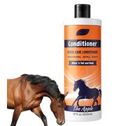 Tail Acondicionador, Horse Grooming, 500 ml Deep Nourishing Tail and Mane Champú, Supplies, Coat Cleanser Shower Gel for Cleansing & Conditioning, 2,56 x 7,6 pulgadas