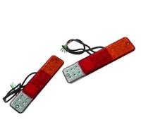 Tail Indicator 2x 10-80v LED Forklift Tail Lights Trailer Stop Reverse Warning Lights Red Amber White Car Rear 12v 24v 48v(10-80v)