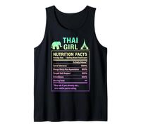 Tailandés Chica Divertido Tailandia Camiseta sin Mangas