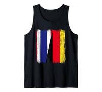 Tailandia Alemania Media Bandera tailandesa Herencia Alemana Camiseta sin Mangas