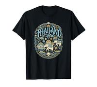 Tailandia Elefantes Tailandés Vacaciones Bangkok Chiang MAI Asia Camiseta